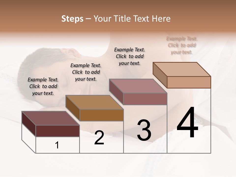 Sleeping Man PowerPoint Template