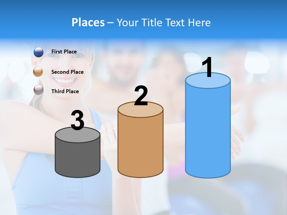 Aerobics Coach PowerPoint Template