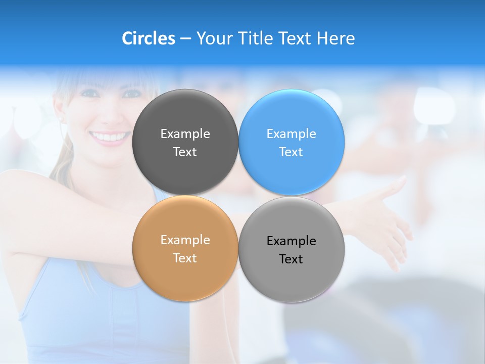 Aerobics Coach PowerPoint Template