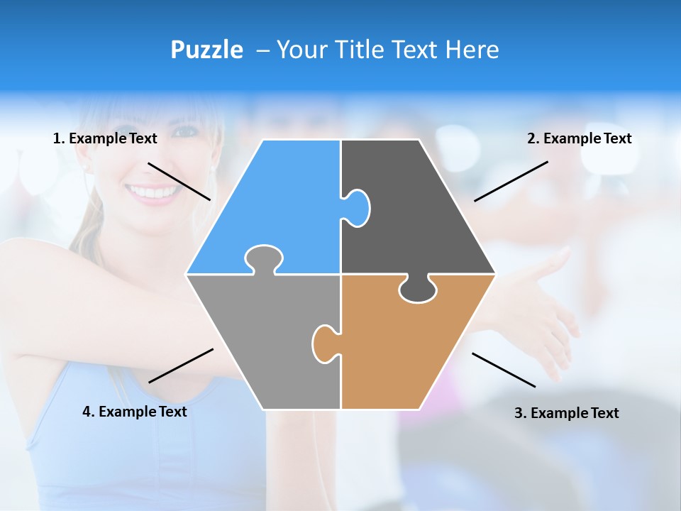 Aerobics Coach PowerPoint Template