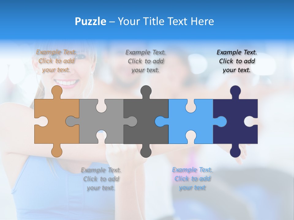 Aerobics Coach PowerPoint Template