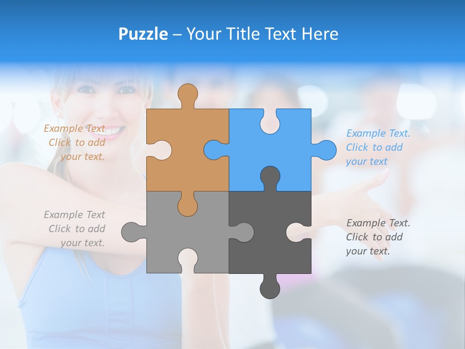 Aerobics Coach PowerPoint Template