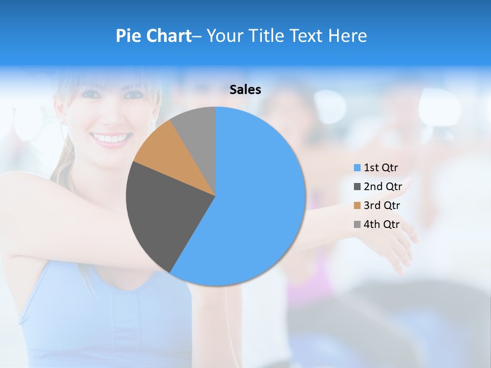 Aerobics Coach PowerPoint Template