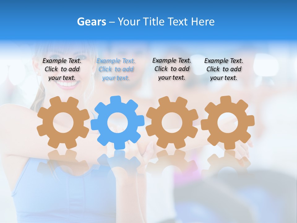 Aerobics Coach PowerPoint Template