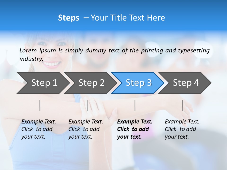Aerobics Coach PowerPoint Template