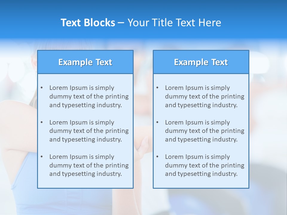 Aerobics Coach PowerPoint Template