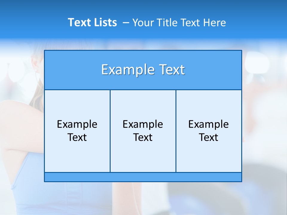 Aerobics Coach PowerPoint Template