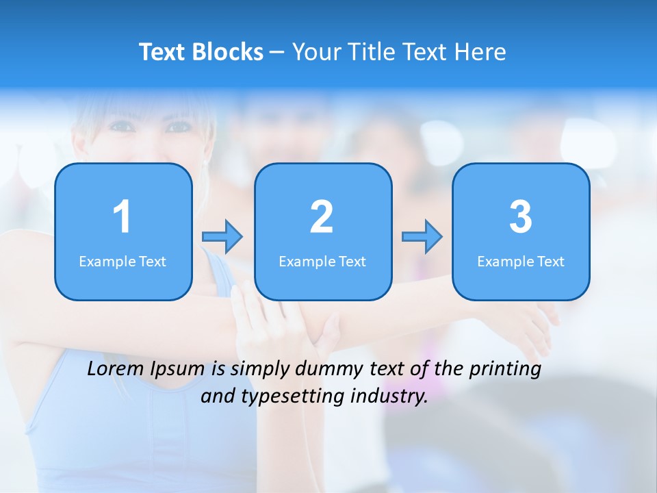 Aerobics Coach PowerPoint Template