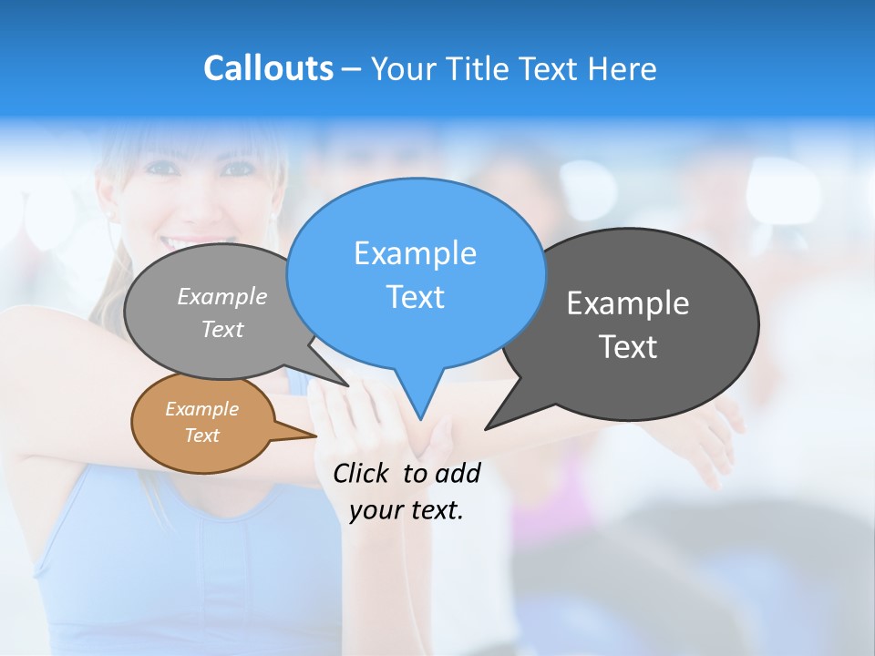 Aerobics Coach PowerPoint Template