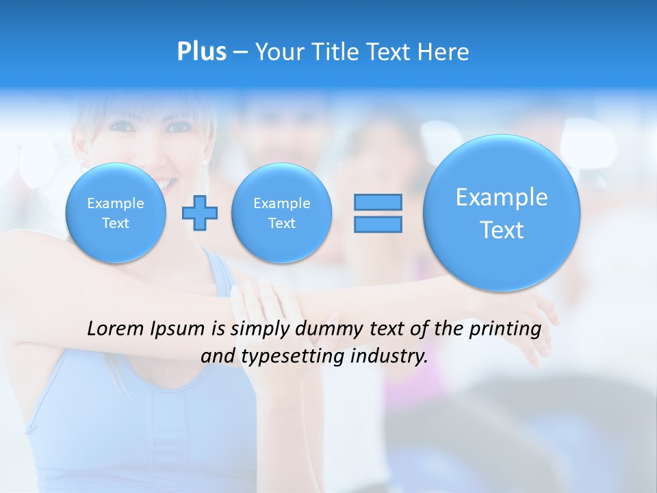 Aerobics Coach PowerPoint Template