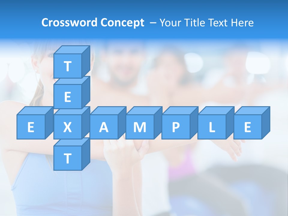 Aerobics Coach PowerPoint Template