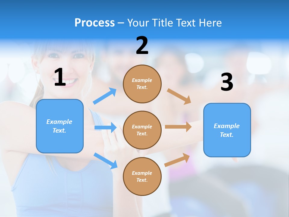 Aerobics Coach PowerPoint Template