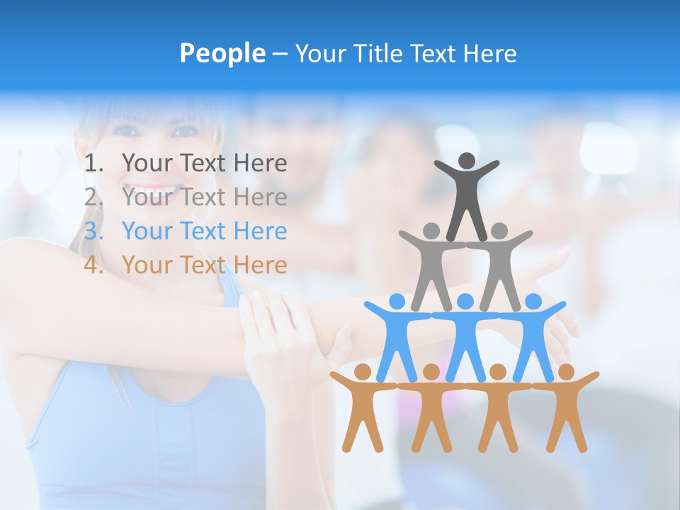 Aerobics Coach PowerPoint Template