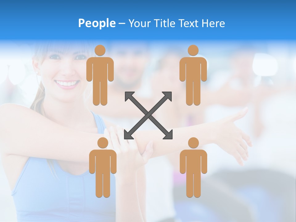 Aerobics Coach PowerPoint Template