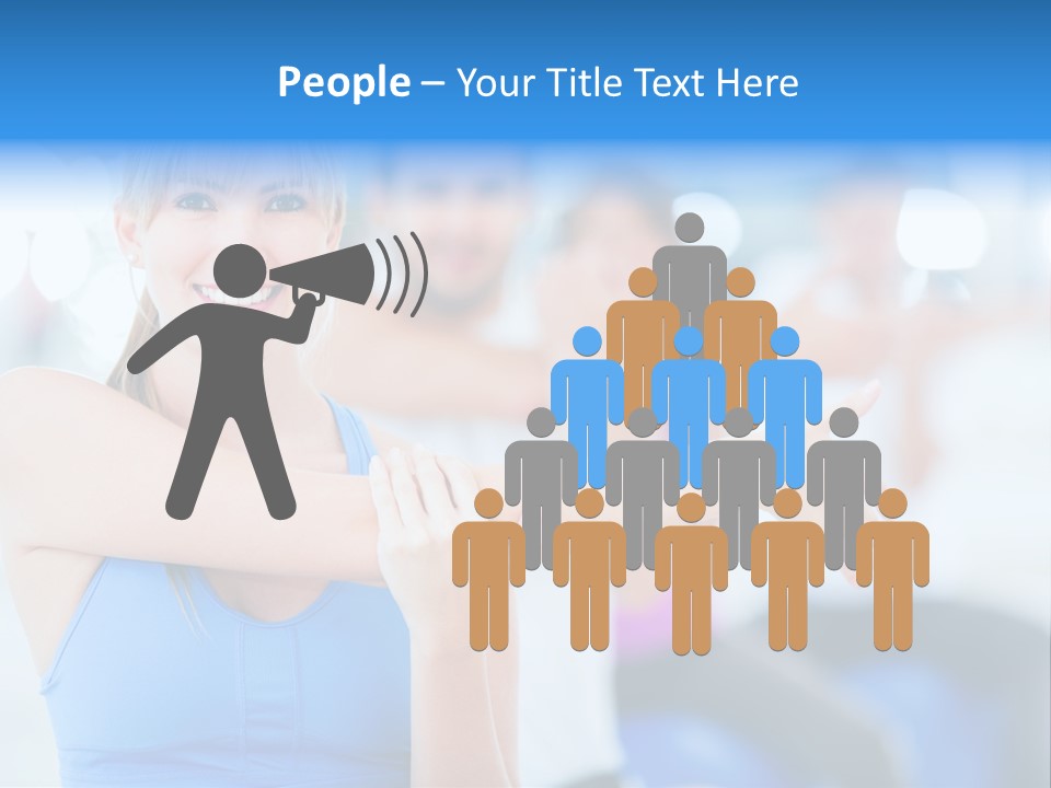 Aerobics Coach PowerPoint Template