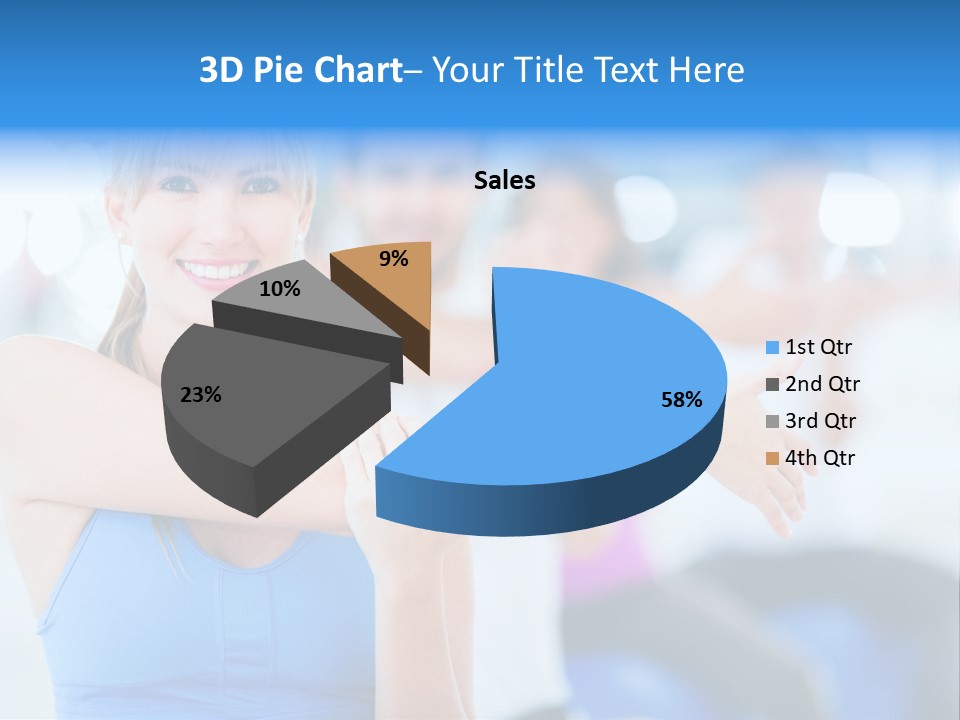 Aerobics Coach PowerPoint Template