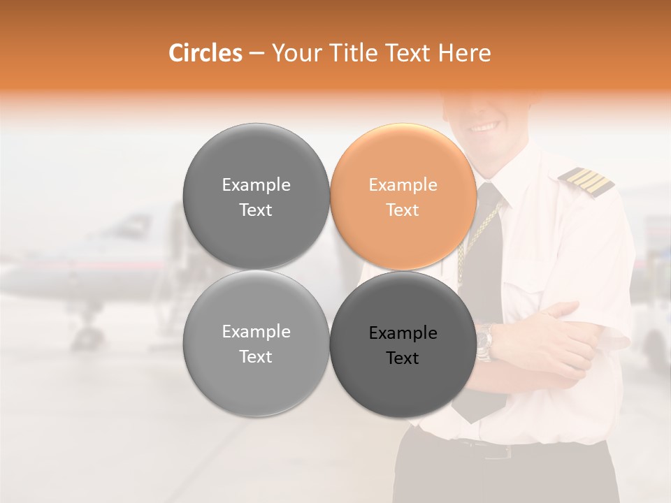 Airplane Captain PowerPoint Template