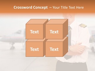 Airplane Captain PowerPoint Template