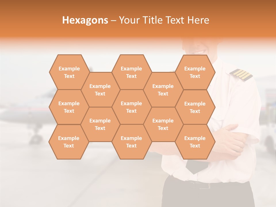 Airplane Captain PowerPoint Template