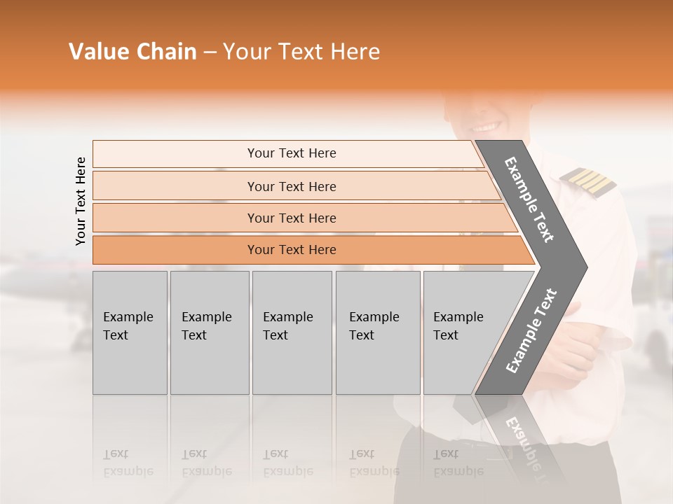 Airplane Captain PowerPoint Template