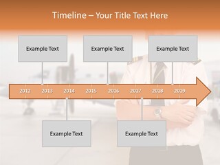 Airplane Captain PowerPoint Template