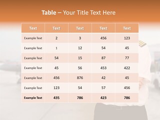 Airplane Captain PowerPoint Template