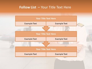 Airplane Captain PowerPoint Template
