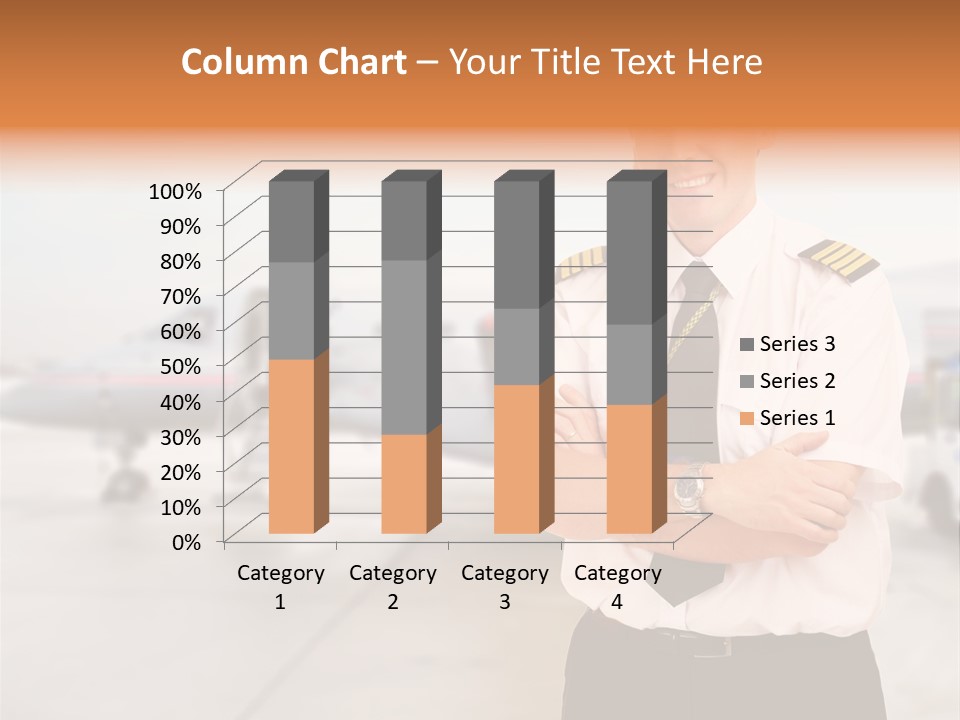 Airplane Captain PowerPoint Template
