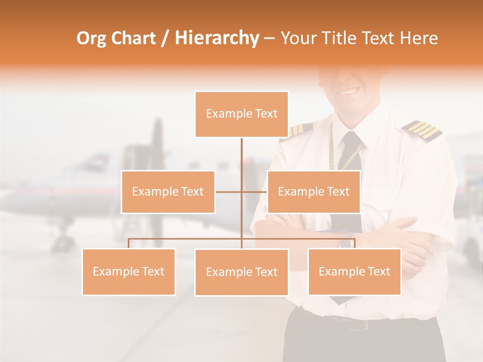 Airplane Captain PowerPoint Template