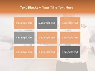 Airplane Captain PowerPoint Template