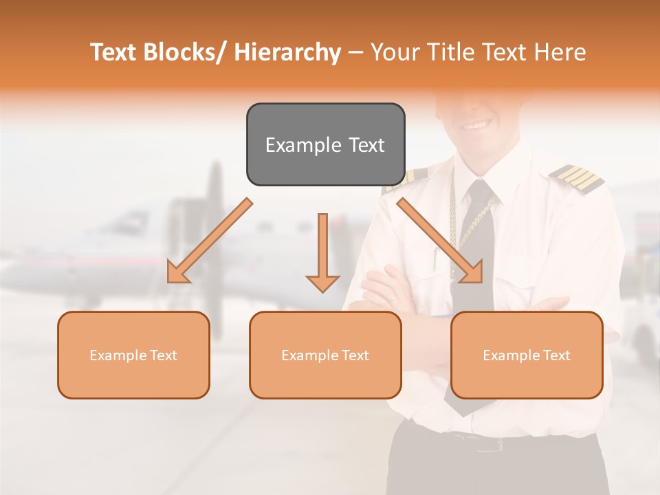 Airplane Captain PowerPoint Template