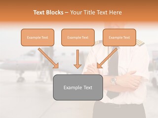 Airplane Captain PowerPoint Template