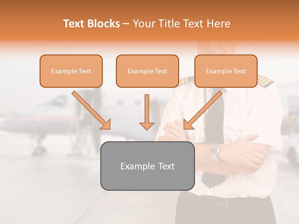 Airplane Captain PowerPoint Template