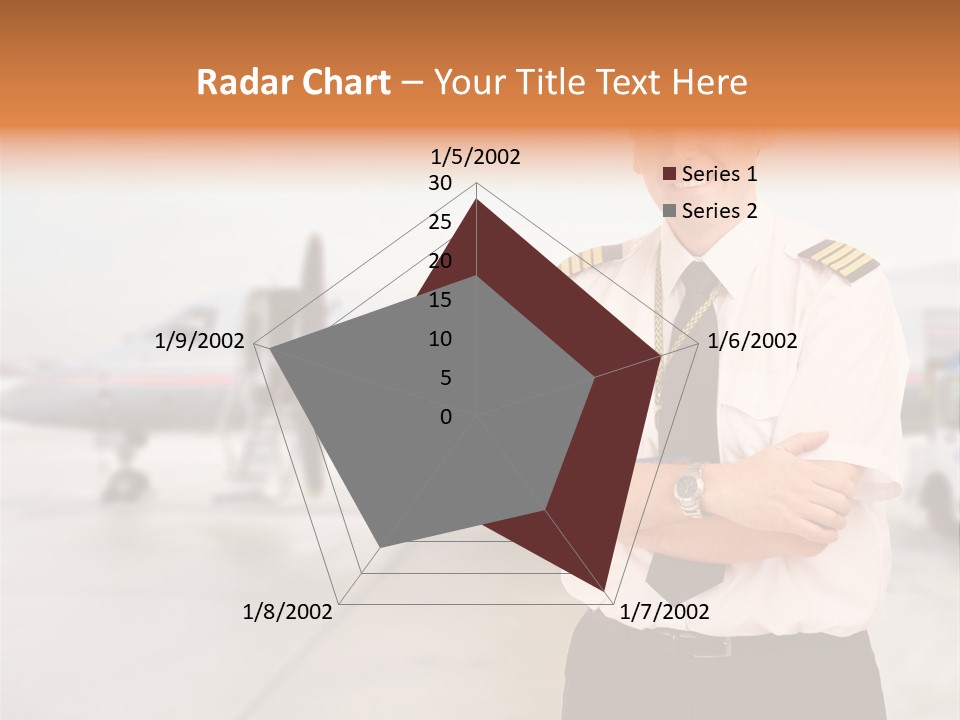Airplane Captain PowerPoint Template
