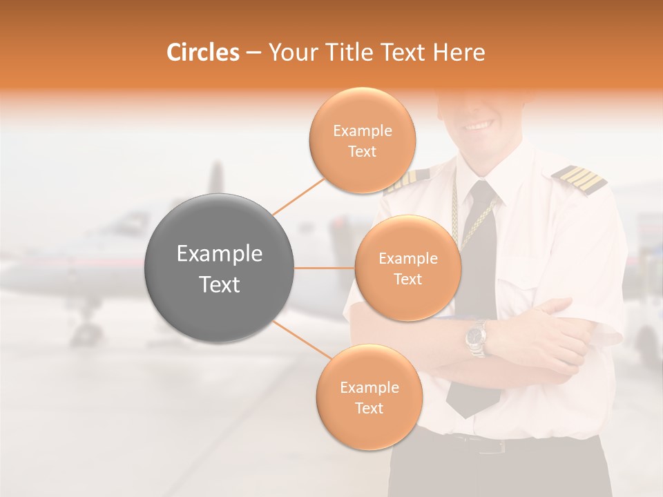 Airplane Captain PowerPoint Template