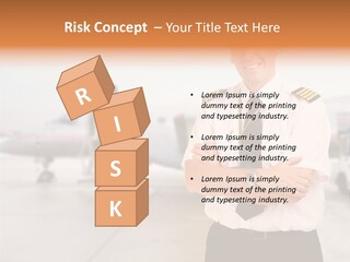 Airplane Captain PowerPoint Template