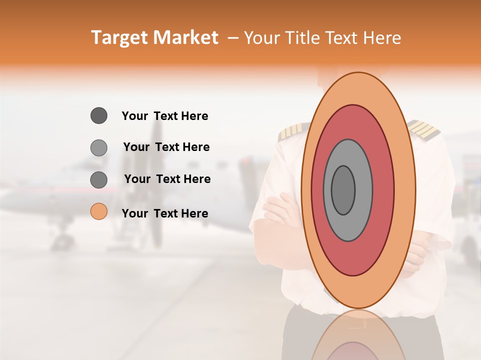 Airplane Captain PowerPoint Template