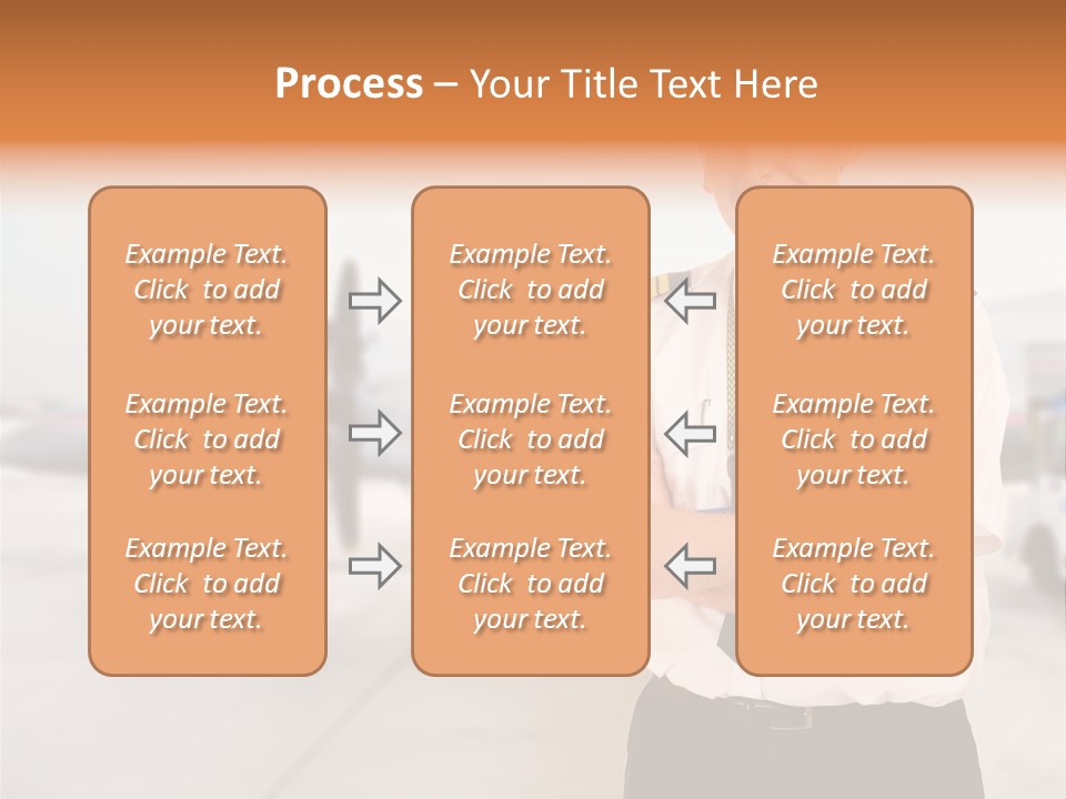 Airplane Captain PowerPoint Template
