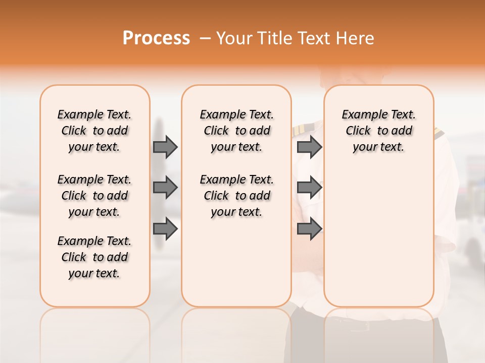 Airplane Captain PowerPoint Template
