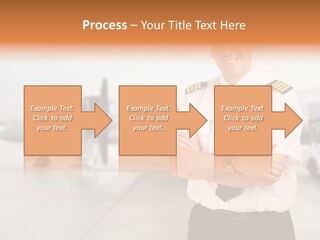 Airplane Captain PowerPoint Template