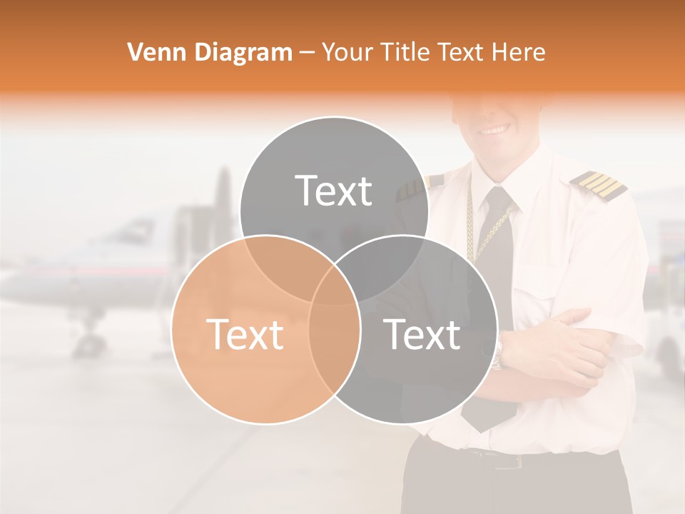 Airplane Captain PowerPoint Template