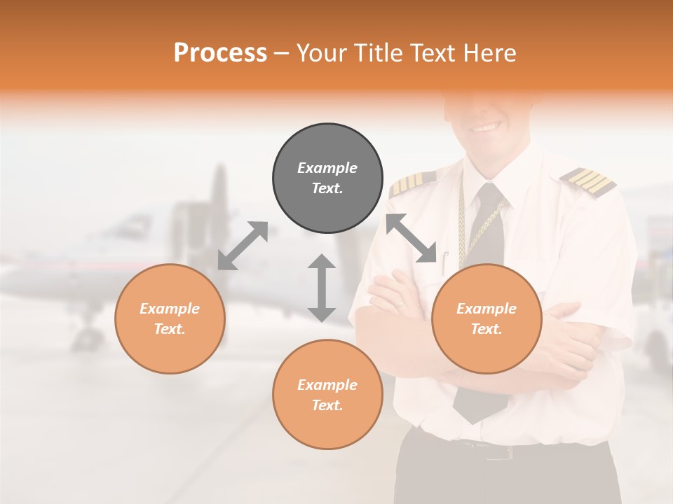 Airplane Captain PowerPoint Template