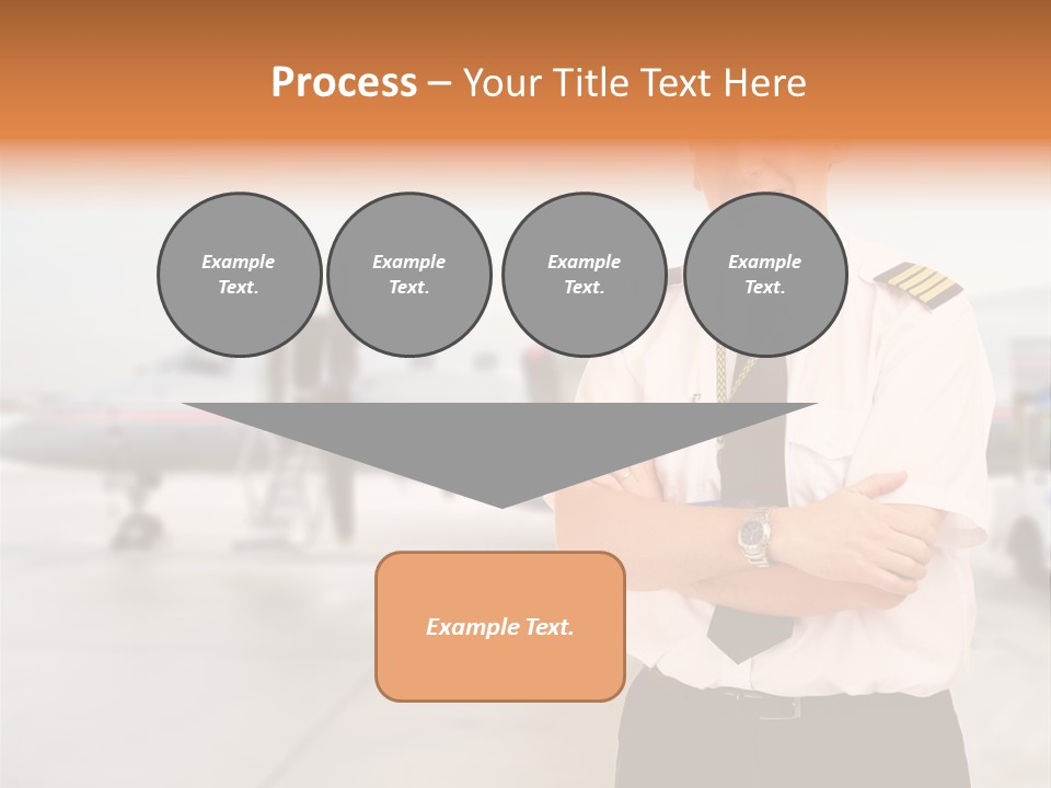 Airplane Captain PowerPoint Template
