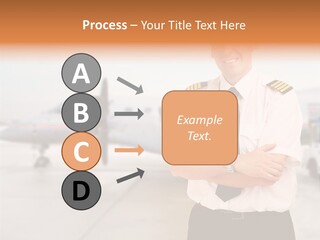 Airplane Captain PowerPoint Template