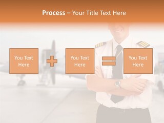 Airplane Captain PowerPoint Template