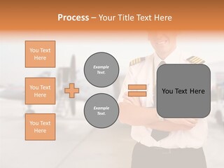 Airplane Captain PowerPoint Template