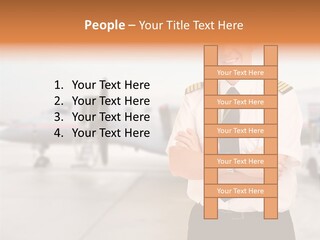 Airplane Captain PowerPoint Template