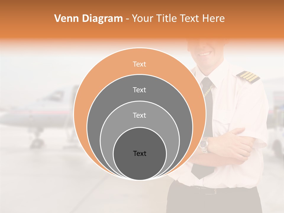 Airplane Captain PowerPoint Template