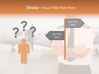 Airplane Captain PowerPoint Template