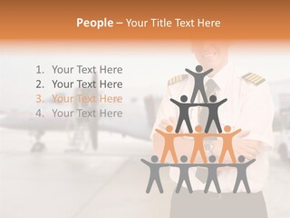 Airplane Captain PowerPoint Template
